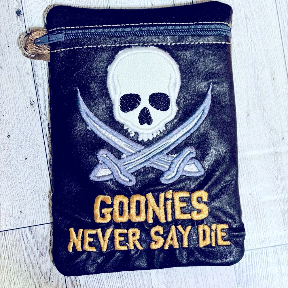 Goonies Never Die Wristlet